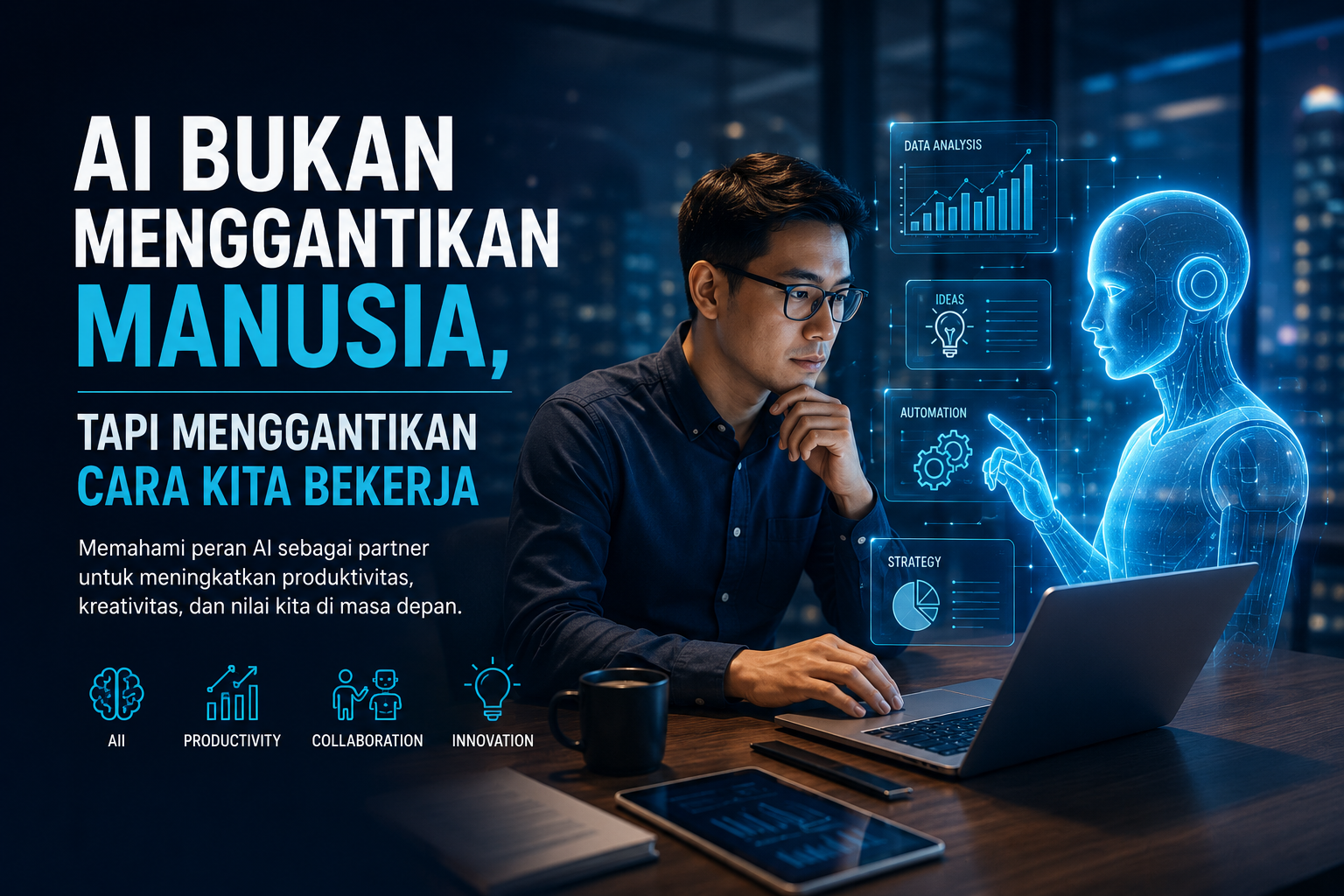 AI Bukan Menggantikan Manusia, Tapi Menggantikan Cara Kita Bekerja